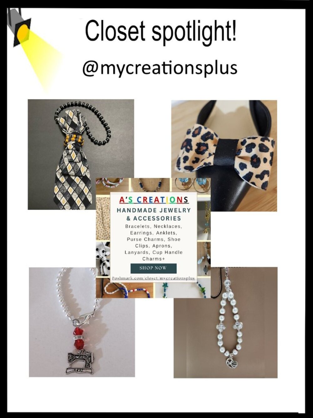 Check out @mycreationsplus Hand Crafted Handmade Accessories and More